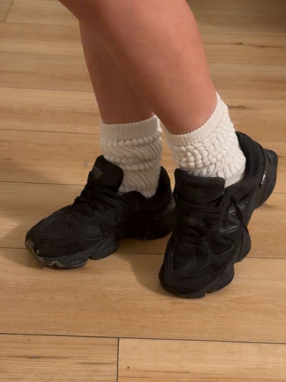 Scrunch hiking socks